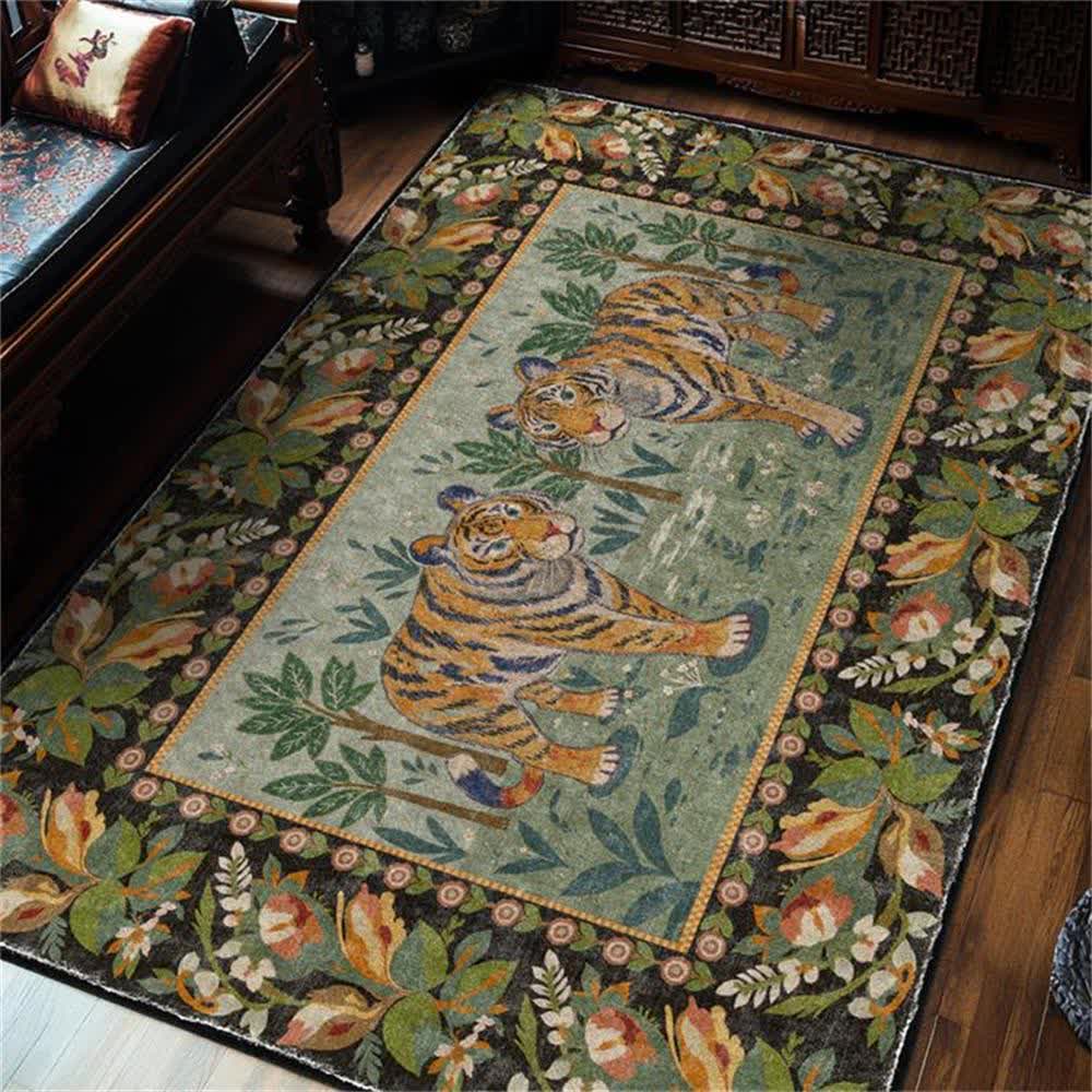 Jungle Tiger Anti-slip Washable Soft Area Rug - image 2