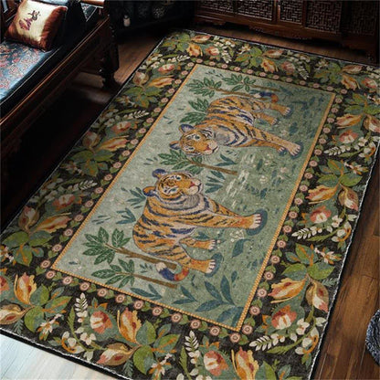 Jungle Tiger Anti-slip Washable Soft Area Rug - image 2