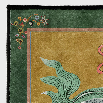 Oriental Retro Kirin Washable Soft Area Rug - image 17