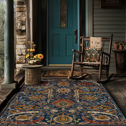 Persian Bohemia Washable Soft Anti-slip Area Rug - image 1