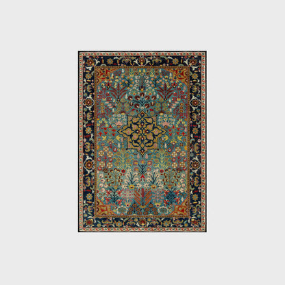 Bohemian Floral Anti-slip Indoor Outdoor Rug - image 5
