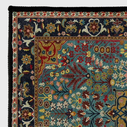 Bohemian Floral Anti-slip Indoor Outdoor Rug - image 4