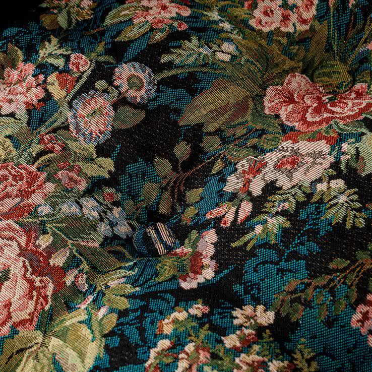 Vintage Peony Soft Floor Chair Cushion - image 2