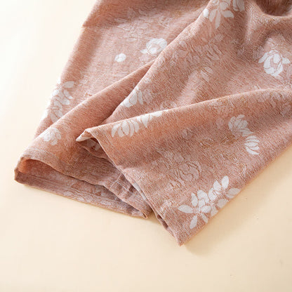 Yarn-dyed Cotton Vintage Jacquard Bead Button Loungewear - image 6