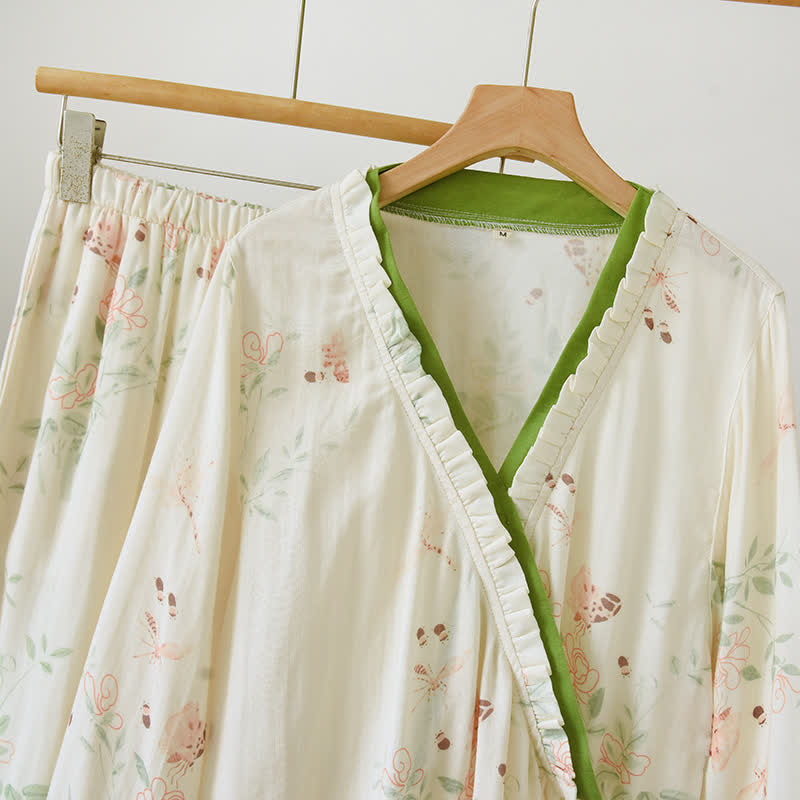 Bamboo Fiber Rustic Pajama Set  - image 2