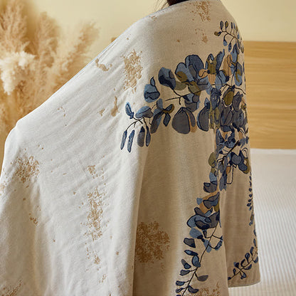 Pure Cotton Gauze Absorbent Bath Towel - image 2