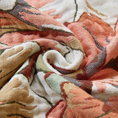 Pure Cotton Gauze Absorbent Floral Bath Towel - image 3