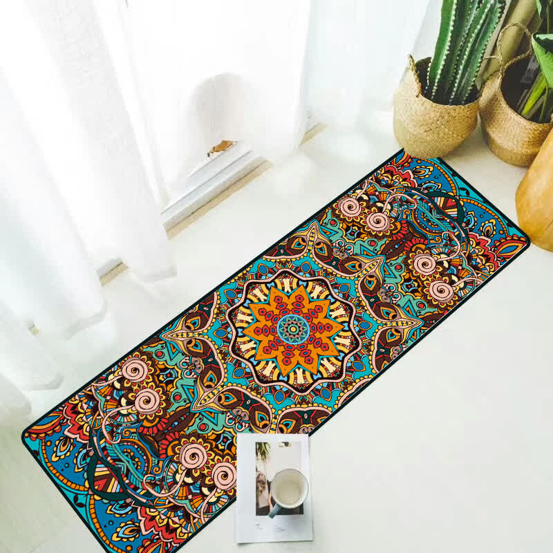 Colorful Ethnic Style Absorbent Runner Rugs - image 1