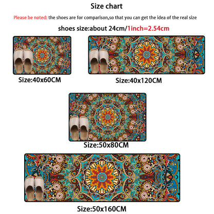 Colorful Ethnic Style Absorbent Runner Rugs - image 2