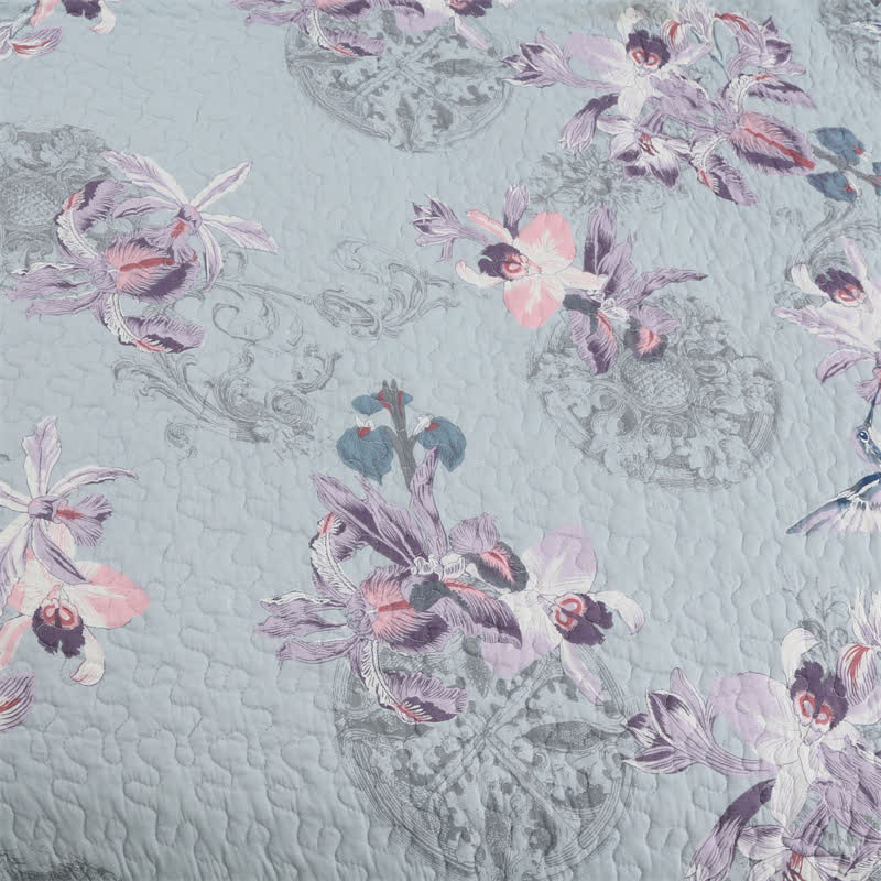 Elegant Floral Soft Cotton Quilt - image 5