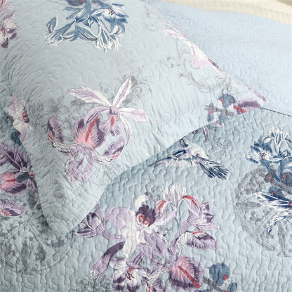 Elegant Floral Soft Cotton Quilt - image 3