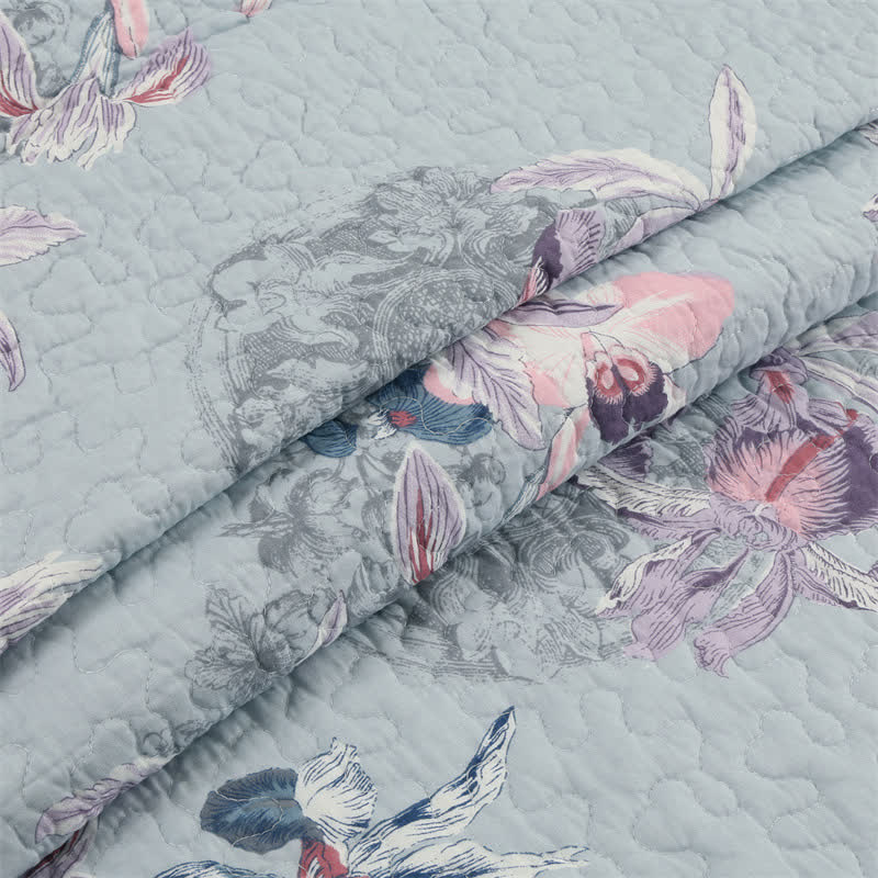 Elegant Floral Soft Cotton Quilt - image 6