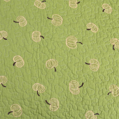 Fresh Orange Print Cotton Quilt - image 4