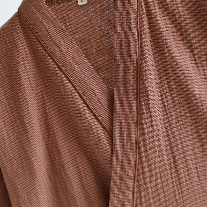 Unisex Cotton Gauze Kimono Pajama Set - image 6