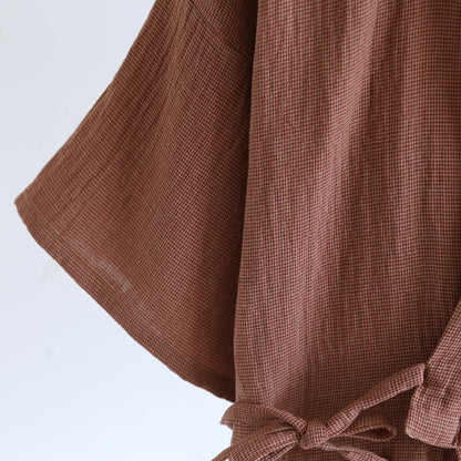 Unisex Cotton Gauze Kimono Pajama Set - image 10