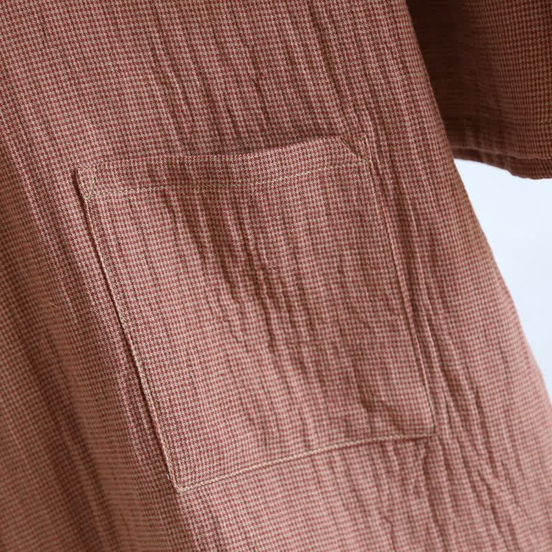 Unisex Cotton Gauze Kimono Pajama Set - image 13