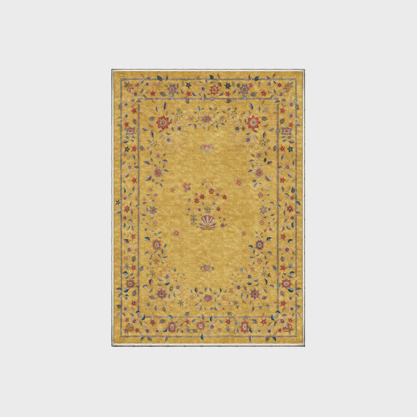 Retro Floral Foldable Indoor Outdoor Rug - image 16