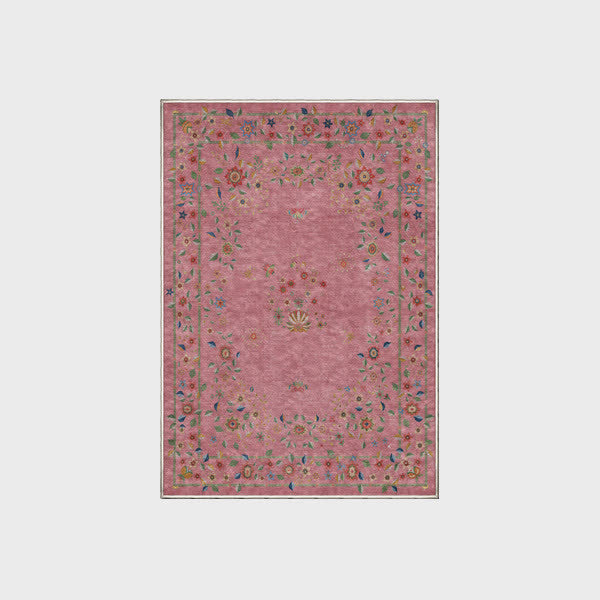 Retro Floral Foldable Indoor Outdoor Rug - image 23