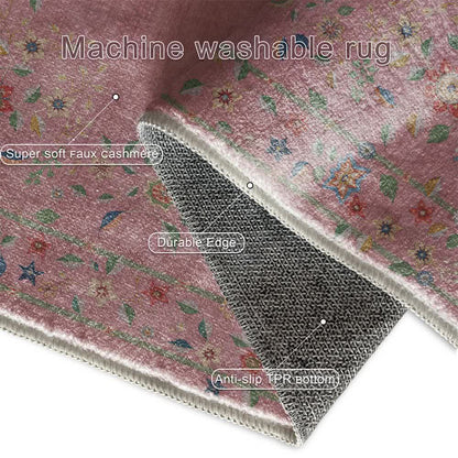 Retro Floral Foldable Indoor Outdoor Rug - image 24
