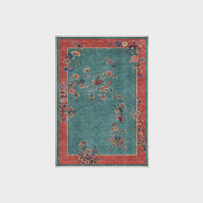 Floral Anti-slip Indoor Outdoor Area Rug - image 4