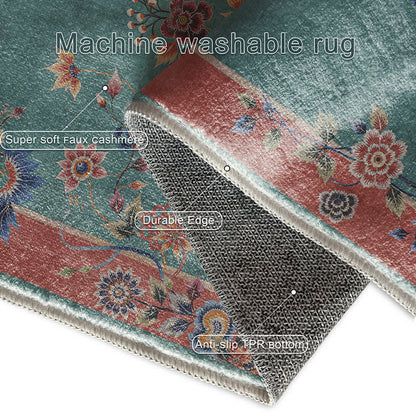 Floral Anti-slip Indoor Outdoor Area Rug - image 6
