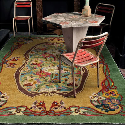 Pastoral Non Slip Indoor Outdoor Area Rug - 60" x 96" - image 0