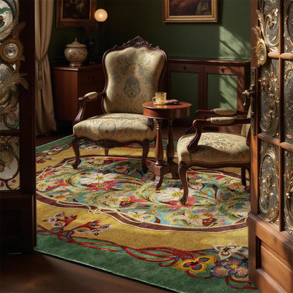 Pastoral Non Slip Indoor Outdoor Area Rug - image 2