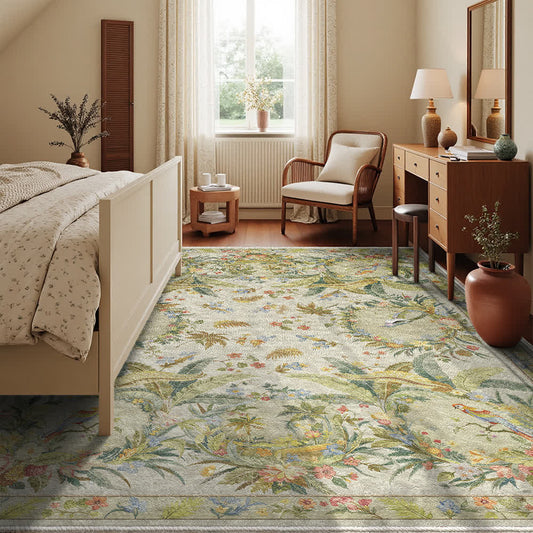 Refresh Floral Bird Anti-slip Area Rug - 60" x 96" - image 0