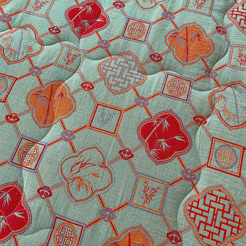 Retro Bamboo Pure Cotton Double-layer Gauze Summer Quilt - image 5