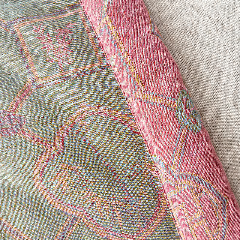 Retro Bamboo Pure Cotton Double-layer Gauze Summer Quilt - image 16