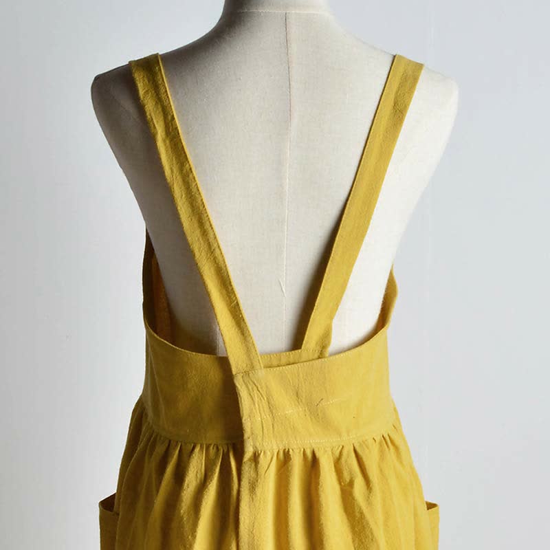 Ownkoti Cross-back Apron Cooking Pockets Apron - image 9