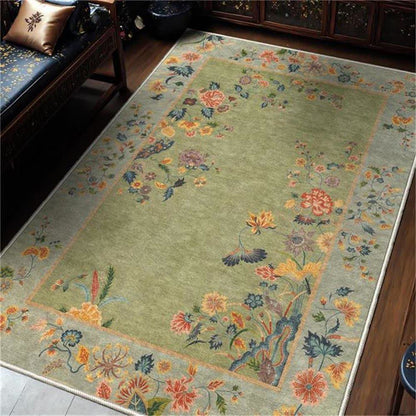 Non-slip Refresh Floral Indoor Outdoor Area Rug - 60" x 96" - image 0