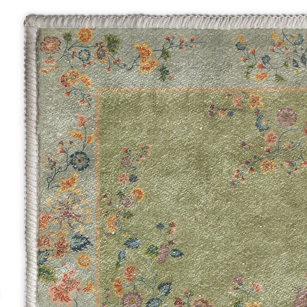 Non-slip Refresh Floral Indoor Outdoor Area Rug - image 6