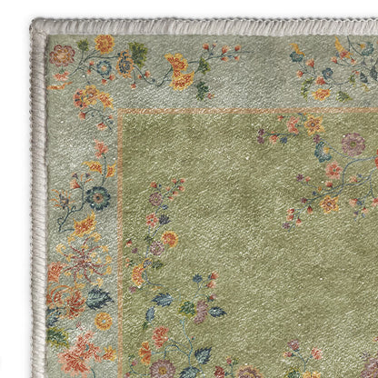 Non-slip Refresh Floral Indoor Outdoor Area Rug - image 6