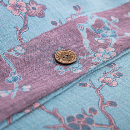 Wintersweet Cotton Gauze Jacquard Bedding Set(4pcs) - image 7