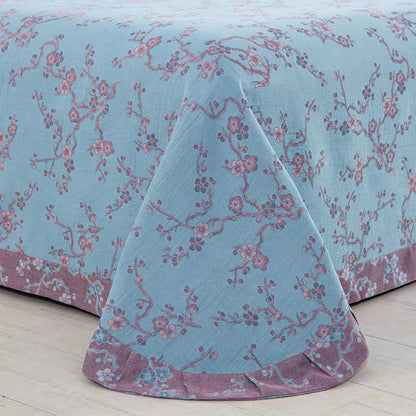 Wintersweet Cotton Gauze Jacquard Bedding Set(4pcs) - image 6