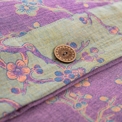 Wintersweet Cotton Gauze Jacquard Bedding Set(4pcs) - image 14