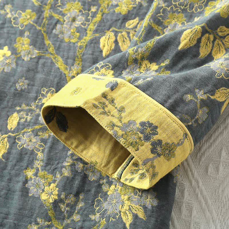 Jacquard Vintage Pure Cotton Loungewear Set - image 5