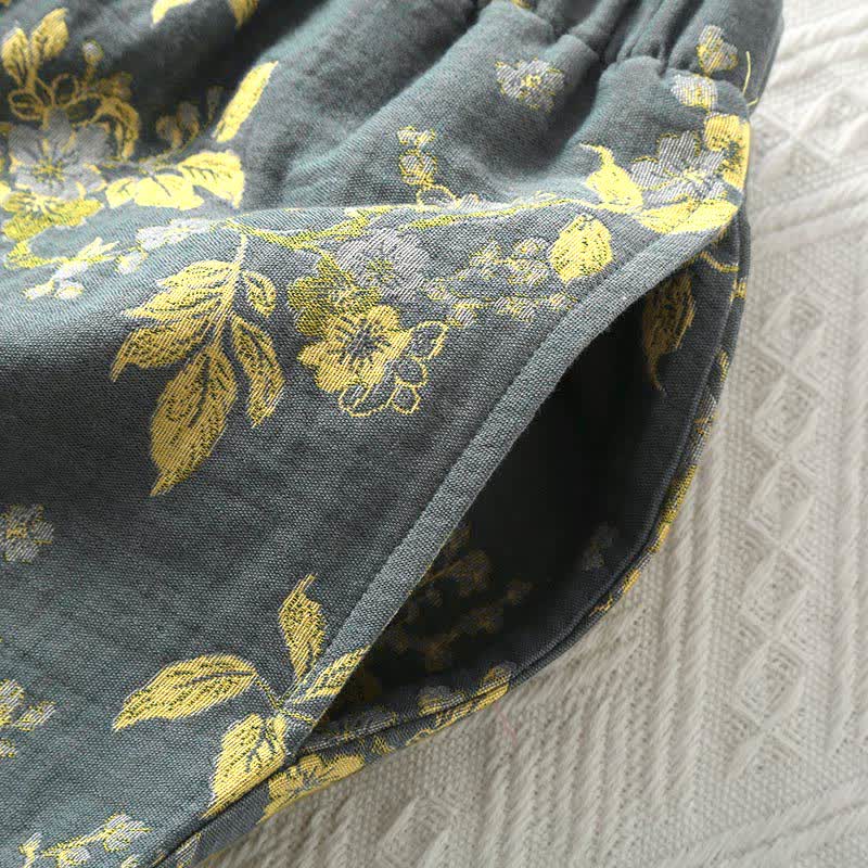 Jacquard Vintage Pure Cotton Loungewear Set - image 4