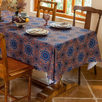 Bohemian Mandala Waterproof  Tablecloth - 59" x 118" - image 0