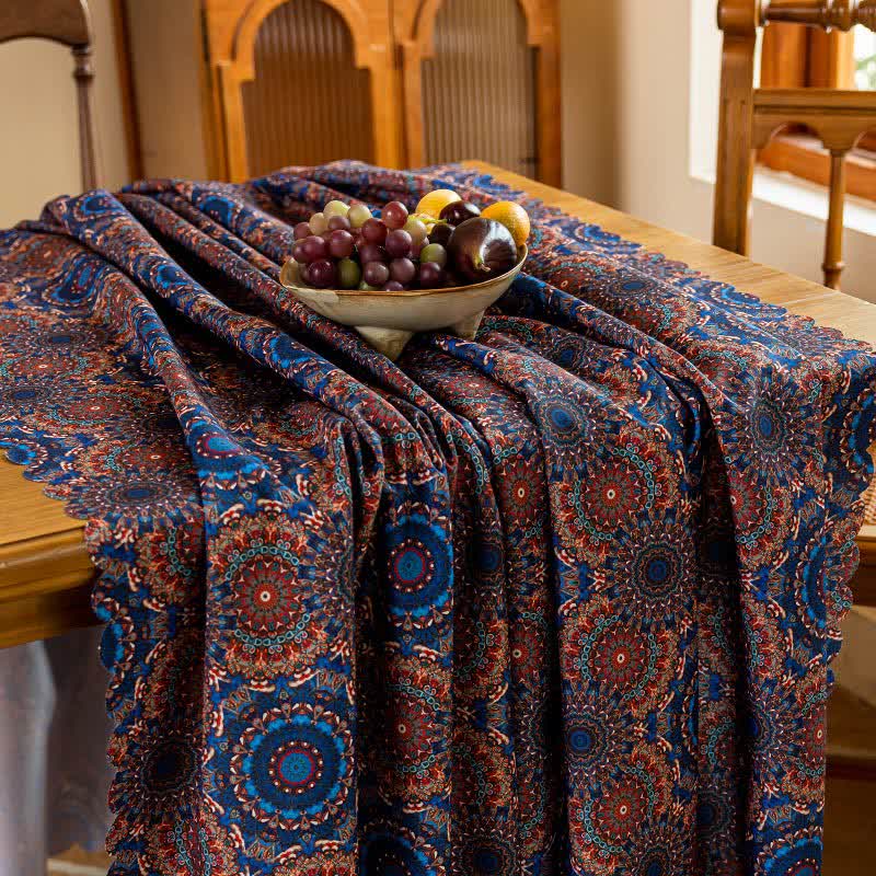 Bohemian Mandala Waterproof  Tablecloth - image 1