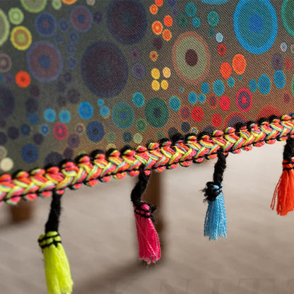 Waterproof Bright Mandala Rectangle Tablecloth - image 4