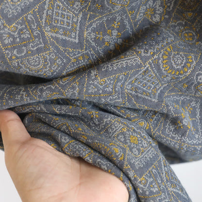 Unisex Japanese Kimono Geometric Pajama Set - image 10