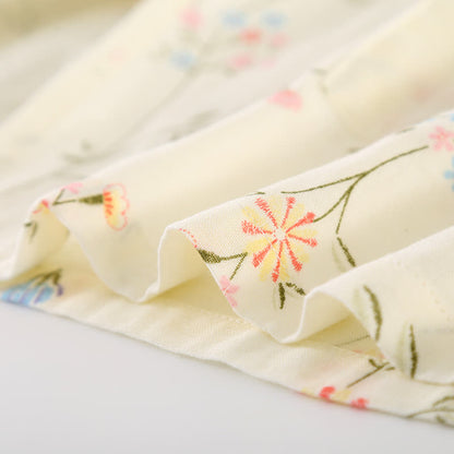 Floral Cotton Gauze Kimono Loungewear Robe - image 6