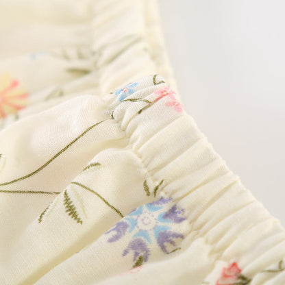Floral Cotton Gauze Kimono Loungewear Robe - image 8