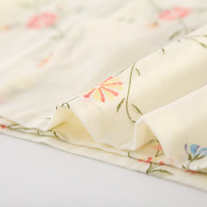 Floral Cotton Gauze Kimono Loungewear Robe - image 10