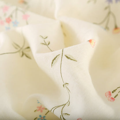 Floral Cotton Gauze Kimono Loungewear Robe - image 11