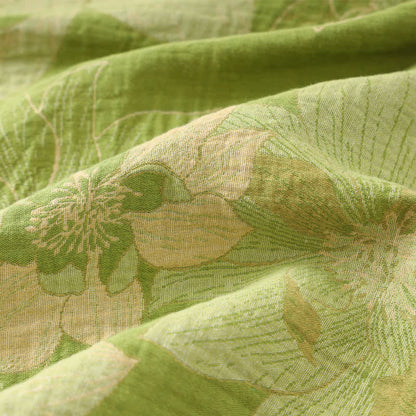 Unisex Hibiscus Cotton Kimono Loungewear Set - image 4