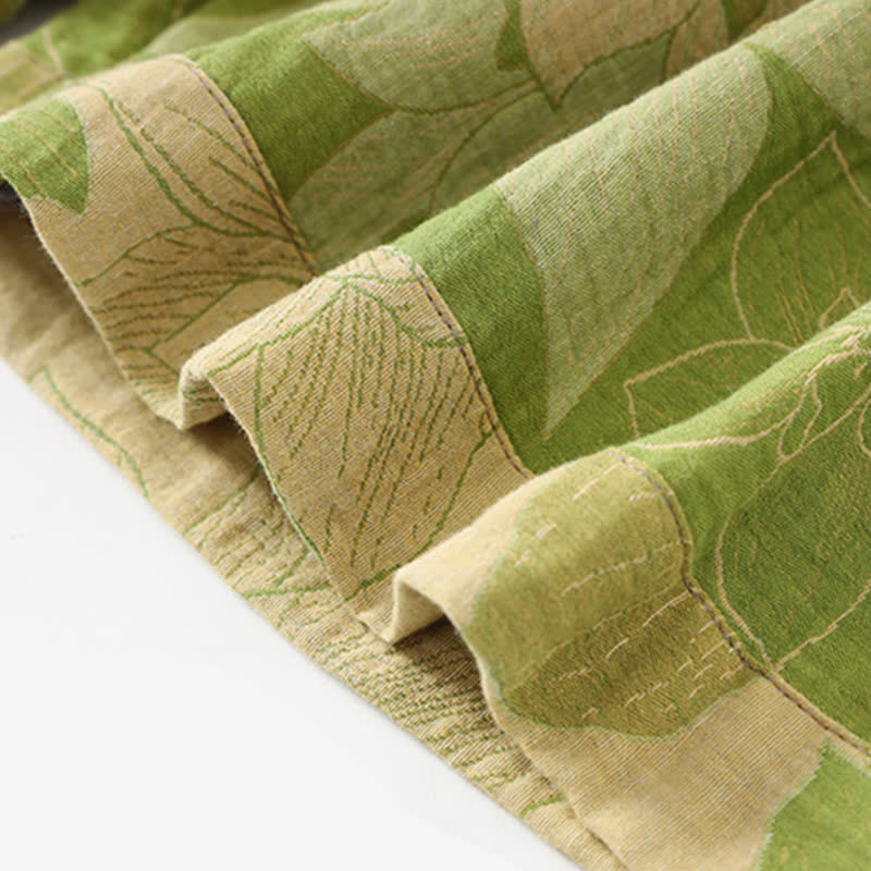 Unisex Hibiscus Cotton Kimono Loungewear Set - image 5