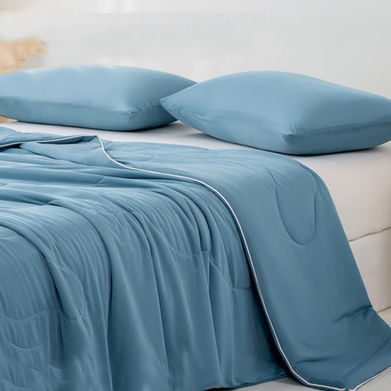 Double-sided Ice Silk Cooling Quilt - image 12